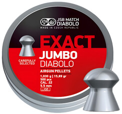 Śrut JSB Exact Jumbo 500sztuk kal.5,51mm
