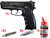 Wiatrówka pistolet Ekol ES 66 Compact czarny Wygodny zestaw