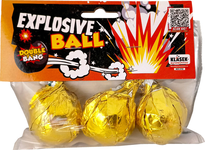 Pirotechnika Explosive Ball 9 - 3szt.