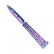 Nóż motylek SCK Spear purple