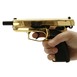 Plynová pistole Browning GPDA9 GOLD zlatá cal.9mm