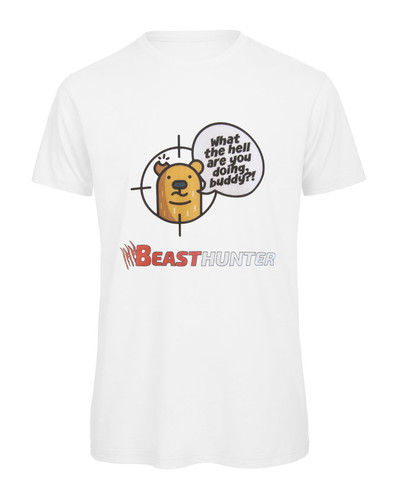 Koszulka Beast Hunter Buddy 02 TM biała XL