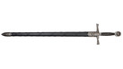 Replika miecza Excalibur z pochwą srebrna