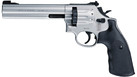 Vzduchový revolver Smith&Wesson 686 6" nikl
