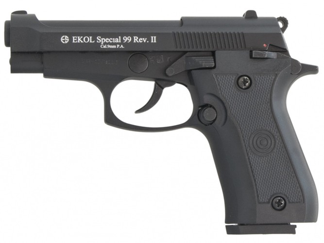 Pistolet gazowy Ekol Special 99 REV II czarny kal.9mm
