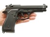 Pistolet gazowy Bruni 92 czarny kal.9mm SET