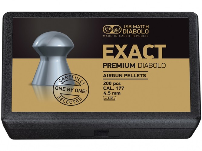 Śrut JSB Premium Exact Express 200 sztuk kal. 4,52 mm