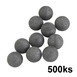 Kule gumowe T4E Rubber Ball Steel kal.50 50x 10szt. Wygodne opakowanie