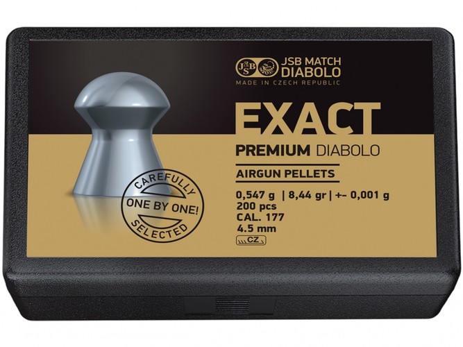 Śrut JSB Premium Exact Short 200 sztuk kal. 4,52 mm