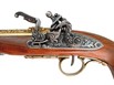 Replika pistoletu pirata z XVIII wieku, Francie, mosaz