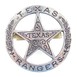 Replika western - odznaka Texas Ranger