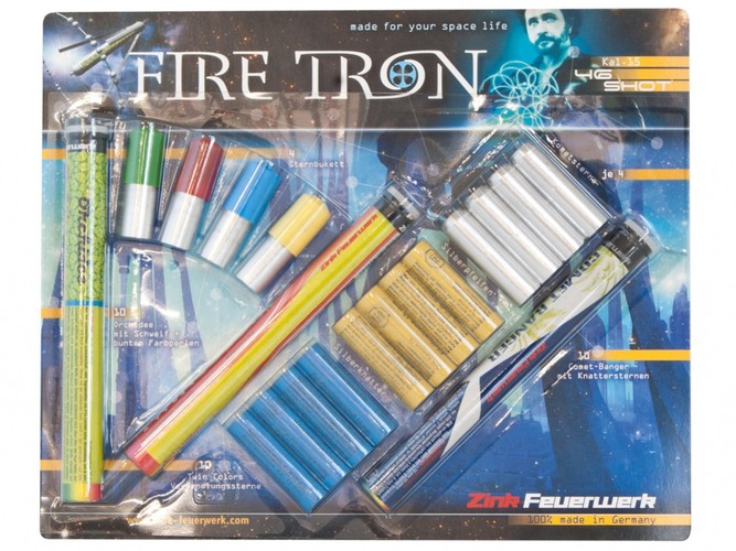 Raca świetlna Fire Tron zestaw 46 sztuk