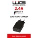 Ładowarka sieciowa WG 2xUSB 2,4A Smart IC