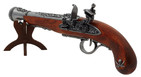 Replika pistoletu pirata z XVIII wieku, Francie, nikel