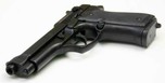 Pistolet gazowy Bruni 92 czarny kal.9mm SET