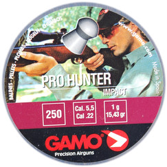 Śrut Gamo Pro Hunter 250sztuk kal.5,5mm