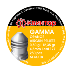 Śrut Diabolo Kvintor Gamma Orange kal.4,5mm 250szt.