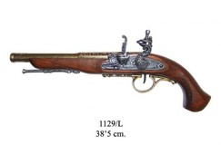 Replika pistoletu z XVIII wieku, lewa