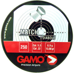 Śrut Gamo Match 250sztuk kal.5,5mm