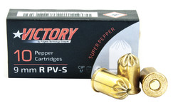 Amunicja gazowa PV-S 9mm rewolwer 10szt. Supra Pepper Pobjeda Victory