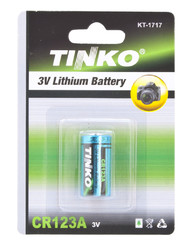 Bateria Tinko CR-123 3V Lithium 1szt.