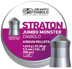 Diabolo JSB Jumbo Straton Monster 200szt. kal.5,51mm